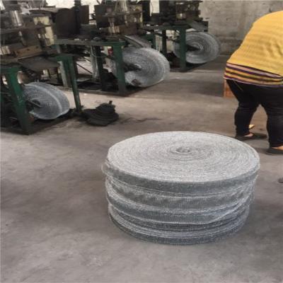 China Sustainable Silver Smart Galvanized Steel Mesh Scourer In Roll for sale