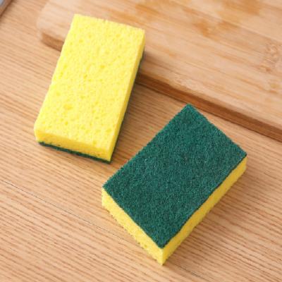 China Sustainable Kitchen Dish Cleaning Nylon Sponge Scrubber Scrub Dad for sale