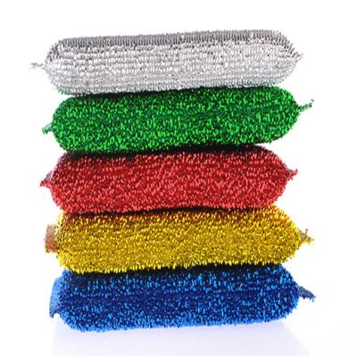 China Sustainable Universal Absorbent Dish Scouring Pad Kitchen Cleaning Sponge With Mesh for sale