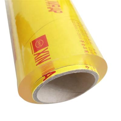 China Best Selling Moisture Proof Hot Prices Cool PVC Cling Jumbo Film Roll For Food Plastic Wrap for sale