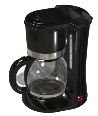 China 8 cups double walls stainless steel coffee maker keurig coffee maker k-cup classic pod with ice coffee and milk frother for sale