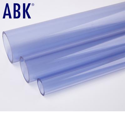 China High Quality Industry PVC Pipe Clear Tube 32mm PVC Pipe Fittings Plastic Tube UPVC Transparent Pipe for sale