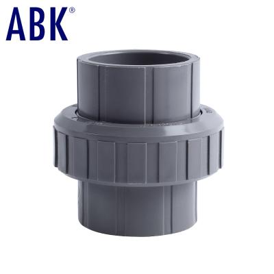 China Industry Plastic Mating Din Pn10 Upvc PVC Pipe Fitting Connector Pvc Union for sale