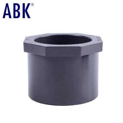 China Industrial grade UPVC bushing of ANSI standard of natural environmental protection and acid and alkali resistant corrosion protection hot sale for sale