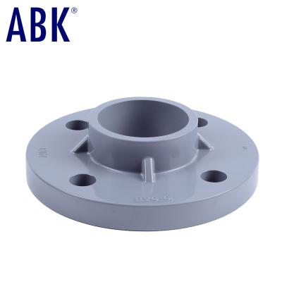 China High Quality Professional Industry Chemical Resistant Acid And Alkali Corrosion Protection Fixture CPVC Plastic Socket Flange for sale