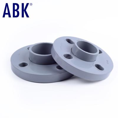 China Hot Selling Acid and Alkali Resistant Corrosion Protection Natural and DIN Standards CPVC Looper Flange for sale