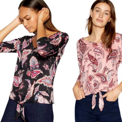 China Wholesale 2022 Breathable Factory Sale Professional Hot Spring Ladies Cotton Printed Autumn Casual Tops for sale