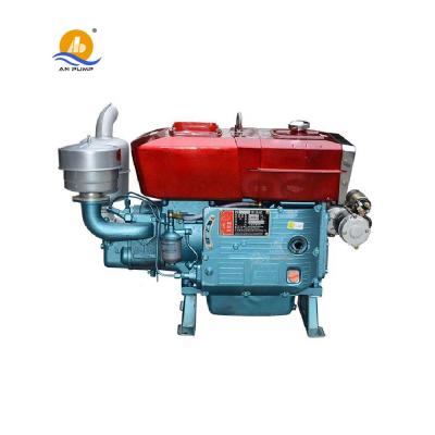 China 8hp 10hp 20 hp horizontal single cylinder water cooled diesel engine for sale