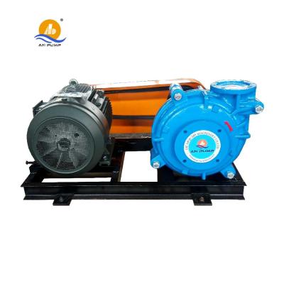 China belt driven centrifugal electric motor power plants fly ash slurry pump for sale