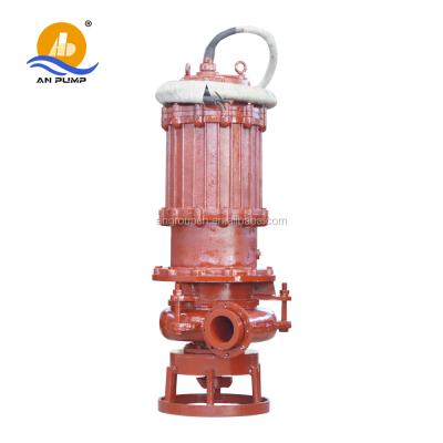 China heavy duty centrifugal feeding abrasion resistant submersible slurry pump en venta