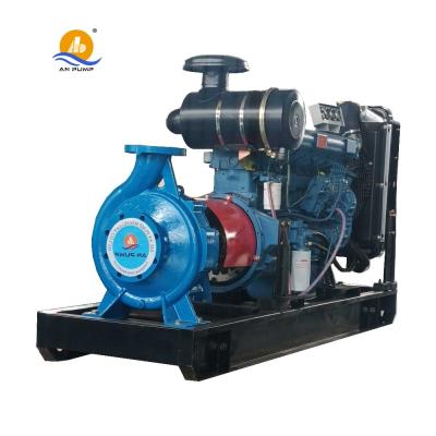 China Centrifugal farm irrigation system diesel water pump zu verkaufen