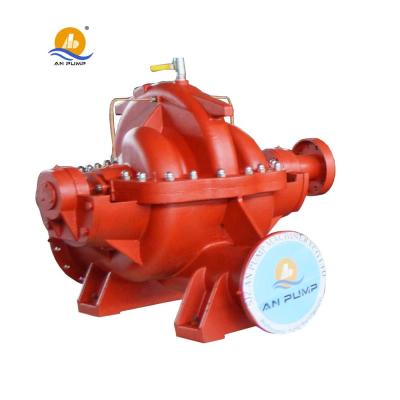 Cina 30kw single-stage horizontal centrifugal split case double electric motor water suction pump in vendita