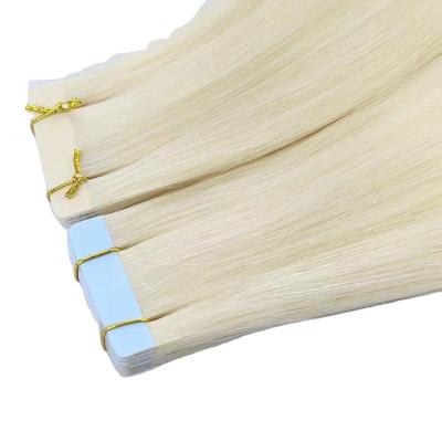 China Hot Sale Juan Human Remy Black Straight Hair Extension 100g PU Tape Hair Dark Color HLD JUAN for sale