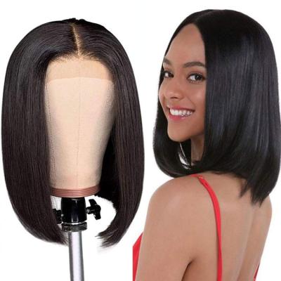 China Cheap Platinum Red Bob Wig With Bangs 150% Density Kid Blonde Black Chestnut Brown Blonde for sale