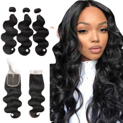 China Hot Selling 150% Density Virgin Brazilian Weaves Hair Bundles With Headband for sale