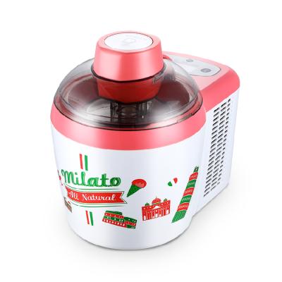 China Hotel Mini Hard Soft Ice Cream Making Maker Machine Mini Food Machine Home Use Ice Cream Maker for sale