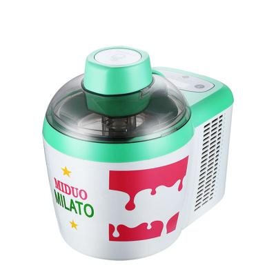 China Hot Selling 0.7L Amazon Mini Ice Cream Maker Home Household Full Automatic Ice Cream Machine for sale