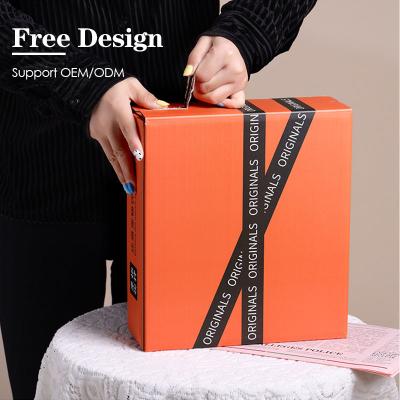 China Recyclable ASP Custom Zipper Corrugated Box Luxury Cosmetic Packaging Boxes Popular Small Paper Gift Box Package Packaging for sale