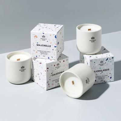 China ASP Recyclable Luxury Shipping Packaging Gift Boxes For Candle for sale