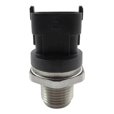 China Stainless Steel Fuel Rail Pressure Sensor 0281002706 0281002903 0281002937 For Cummins Volvo Fiat Jack Renault for sale