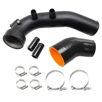 China Automobile Intake Turbo Charge Pipe Cooling Kit Black Compatible For BMW N54 E88 E90 E92 135i 335i for sale