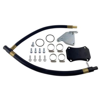 China 2011-2015 Automobile GMC 6.6L EGR Valve Cooler Remove Kit Black Off Plate For Duramax for sale