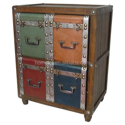 China Antique Solid Wood Chest Of Solid Wood Corner Drawers for sale