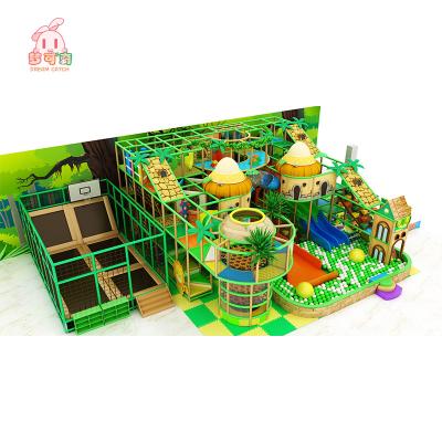 China Amusement Park Equipment Large Indoor Trampoline Park Custom Size Indoor Playground for sale