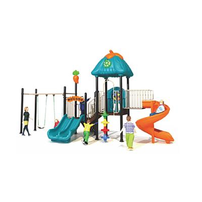 China Paradise Series-FD Series-FD Commercial Outdoor Plastic Material Slide Playground Outdoor Playground for sale