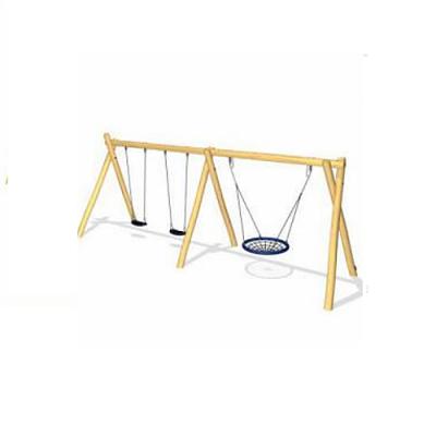 China 2020 Outdoor Fitness Series Outdoor Playground Amusement Park Commerical Playground Amusement Equipment High End Swing For Kids Amusement for sale