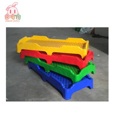 China Guangzhou Customerized kindergarten furniture hot-selling kids plastic bed for school kindergarten equipment for sale