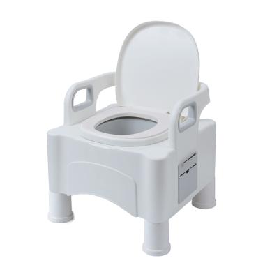 China Modern Lightweight Commode Toilet Chair Medical Salon Potty Chair For Patient For Adults Toilet Stool for sale