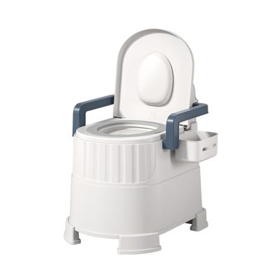 China Modern Portable Toilet-Chair-for Elderly Elderly Potty Chair For Old Man Travel Plastic Mobile Toilet for sale