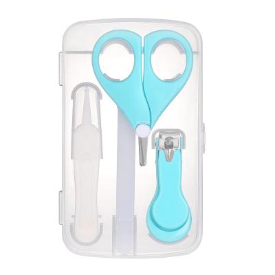 China Durable 4 Pieces Nail Care Baby Set Newborn Baby Nail Clipper Kit Baby Nail Cutter for sale