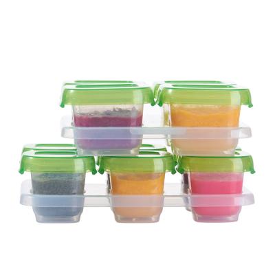 China Freshness Keeping Children Dish Food Storage Box Extra Tableware Set Portable Baby Bowl Infant Snack Bowl for sale