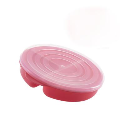 China Modern A Variety Of High Quality Disc Shaped Baby Food Grade PP Non-Slip Children Feeding Bowls for sale