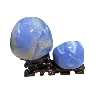 China Natural Freeform Stones and Crystals Ornament from Europe Homeware Chanceldony for FengShui and Healing for sale