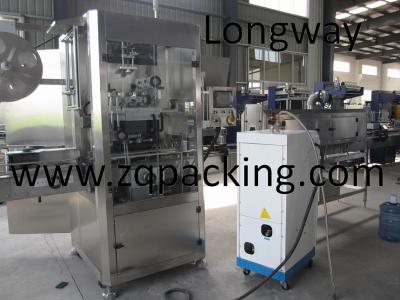 China Full-automatic shrink sleeve machine for bottles ,Cans for sale