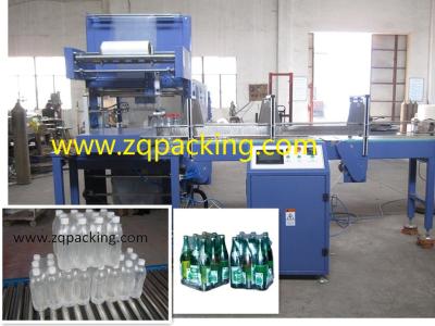 China Full Automatic PE Film Shrinker &Wrapper For water Bottle for sale