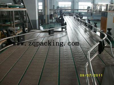 China Filled Bottles Conveyor System for sale