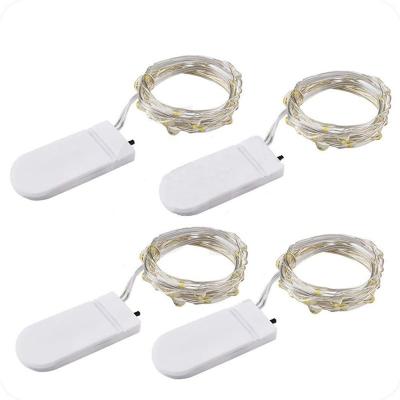 China Remote Control Copper Wire LED String Lights Holiday Fairy Lights Garland Christmas Tree Decor Wedding Party for sale