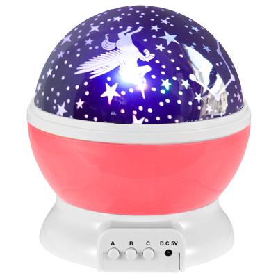 China Wholesale Rotating Sky Light Starry Starry Starry Lamp Projector Bedroom Light LED Night Ball Bedroom Light Christmas Kid's Gift Romantic Dream for sale