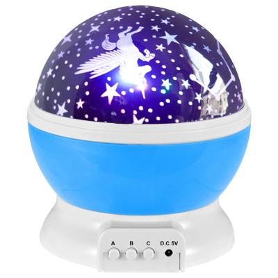 China Wholesale New Fashion LED Ball Light Colorful Christmas Night Light Projector Lamp With Stars for sale