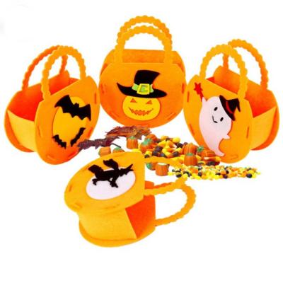 China Non-woven Tote Bag Halloween Tote Bag Kids Gift Candy Bag Halloween Props Wholesale for sale