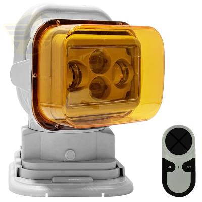 China 60W LED Headlights Outdoor Hunting Camping Spot Spotlight with Remote Control for 4x4 Truck Offroad Jeep RV SUV JLS006W-YN for sale