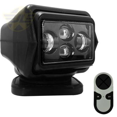 China Outdoor Factory 9-32V 60W LED Spotlights Strobe Light with Radio Remote Control for Boat and Vehicle JLS001B-TN for sale