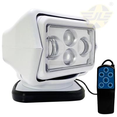 China 12V Outdoor Floodlight With Wireless Remote Control Switch Marine Spotlight Car Boat Roof Operate Light 24V 360 Degree Rotating JLS001W-TL for sale