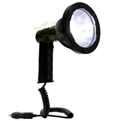 China New Style 10W LED Handheld Spotlight 4 in Spotlight Car Portable Flashlight Torch Outdoor Hunting Electric Golf Cart JLFL004LC for sale