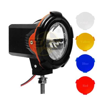 China Hot-selling 4 Inch 12V 24V Car Xenon Front Headlight HID Work Light For Jeep Trailer Pickup Tractor Forklift Motorcycle Universal for sale