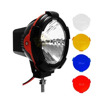 China Super Bright 12V 35W HID Work Light Truck Car Roof Top Xenon Driving Fog Lamp For Offroad Jeep 4x4 Pickup Tractor Forklift Universal for sale